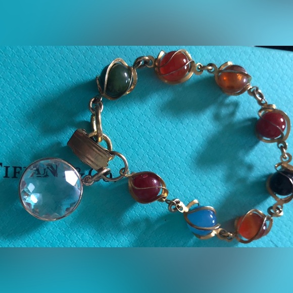 Custom Designed Creations Goldtone Bracelet - Picture 6 of 7